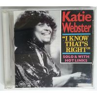 CD Katie Webster – "I Know That's Right" (Solo & With Hot Links) (2007) Louisiana Blues, Piano Blues