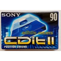 Аудиокассета SONY CDIT II 90 TYPE II запечатанная