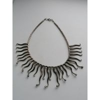 Колье СССР, Медуза, посеребрение