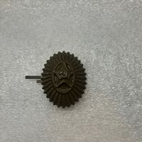 Кокарда ВС СА СССР общевойсковая, солдатская, "орех", защитная, хаки #3