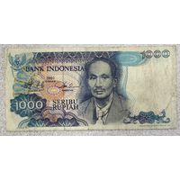 Банкнота Индонезия 1000 рупий 1980 год. Туанку Имам Бонджол.