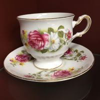 Чайная пара королева Анна