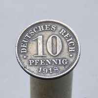 Германия 10 пфеннигов 1918 (ЦИНК)