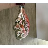 Елочная игрушка белка СССР К.7