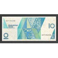 Аруба 10 флоринов 2012 года. Тип Р-16c. Состояние UNC