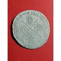 1/12 талера,Саксония1691г.