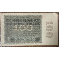 Банкнота 100 миллионов марок 1923 год. Веймарская республика.