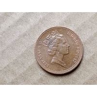 Великобритания 1 пенни, 1987г. (D-107)