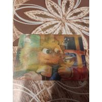 Стерео календарик,Медведь- Липовая нога