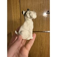 Собачка форфор