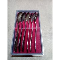 С рубля без мц. десертные ложечки, 6 шт. МНЦ, 11см. коробка 60 копеек