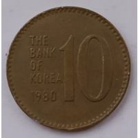 Южная Корея, 10 фон, 1980 год, XF