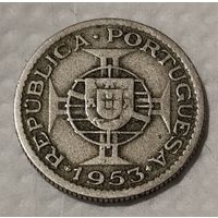 Кабо-Верде 2.5 эскудо, 1953 (14-8-20)