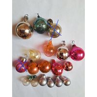 Елочные мини игрушки Шары из наборов Малютка