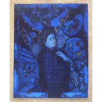 Кищенко А.М "Вселенная", 1981г. Холст, масло.Размер 120х94 см.