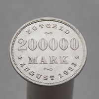 Германия (нотгельды)  Город Гамбург 200000 марок 1923