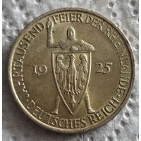 5 марок 1925 Тысячелетие Рейнской области (Рейнланда)
