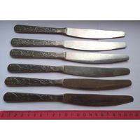 Ножи нержавейка 6 шт. СССР