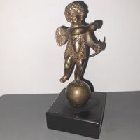 Бронзовая статуэька. Амур. Франция 19 век.