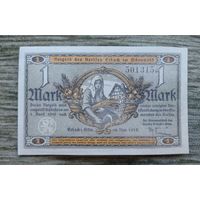 Werty71 Германия 1 марка 1918 банкнота