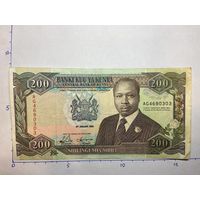 Кения 200 шиллингов образца 1992 года-472