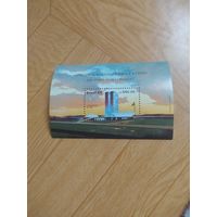 Бразилия блок 1988 г. Архитектура