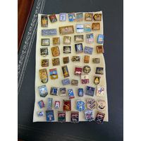 Значки с рубля