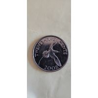 Бермуды 25 цент 2008