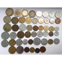 Монеты разных стран Мира 50 штук