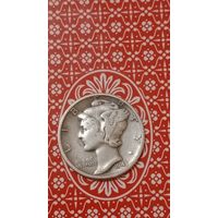 США 1 дайм 1943