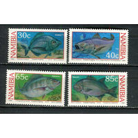 Намибия - 1994 - Рыбки - [Mi. 764-767] - полная серия - 4 марки. MNH.  (Лот 83HD)-T4P32