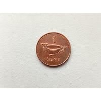 Соломоновы острова. 1 цент 2005 года. 176-я.