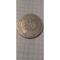 20 злотых Польша 1976 год