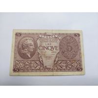 5 лир 1944,Италия