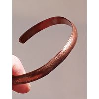 Браслет старый медный