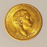 20 марок Пруссия 1898г.