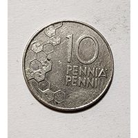 Финляндия 10 пенни, 1990