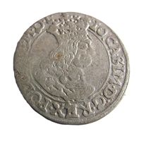6 грошей 1662 АТ Ян Казимир