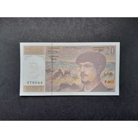 20 франков 1997 года. Франция.  UNC.  Распродажа.