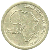 Демократическая Республика Конго 100 франков. Токен.