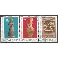 Венгрия. Керамика. 1978г. Mi#3323-25. Серия.