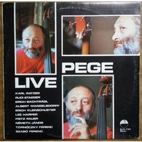 LP Aladar PEGE - Live (1982) Fusion, Free Improvisation, Jazz-Rock, Post Bop