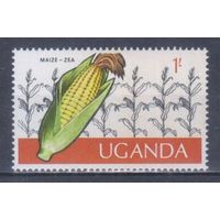 [61] Уганда 1975. Флора.Плоды.Кукуруза. MNH