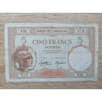 ФРАНЦУЗСКАЯ НОВАЯ КАЛЕДОНИЯ 5 1926 ВОЗМ.ОБМЕН