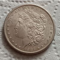 США доллар 1881