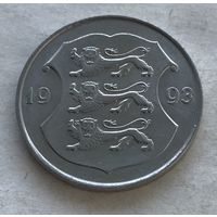 Эстония 1 крона 1993 - аUNC