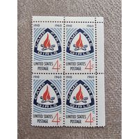 Чистый квртблок США 1960