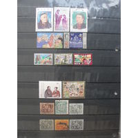 Продажа коллекции с 1 рубля! Культура и искусство на почтовых марках мира.