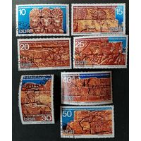 ГДР 1970 серия марок "Археологические исследования университета имени Гумбольдта в Берлине" /Н1 17