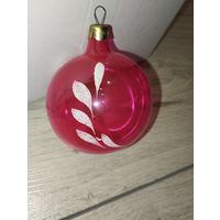 Ёлочная игрушка СССР шар